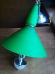 Zielona lampa sufitowa