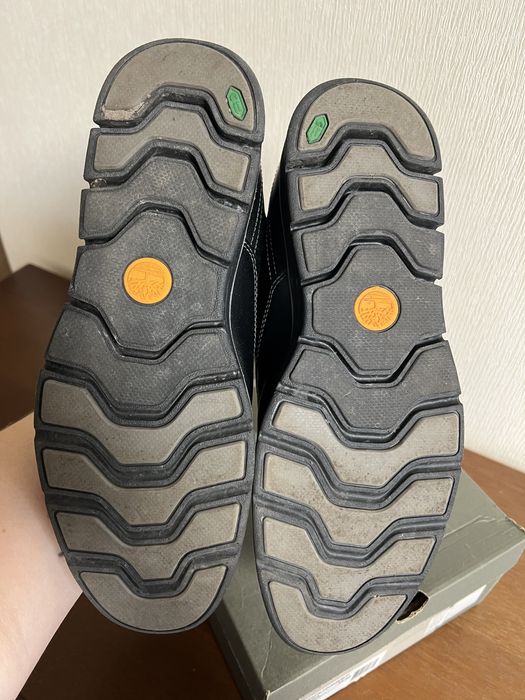 Мужские кожанные деми ботинки timberland 43