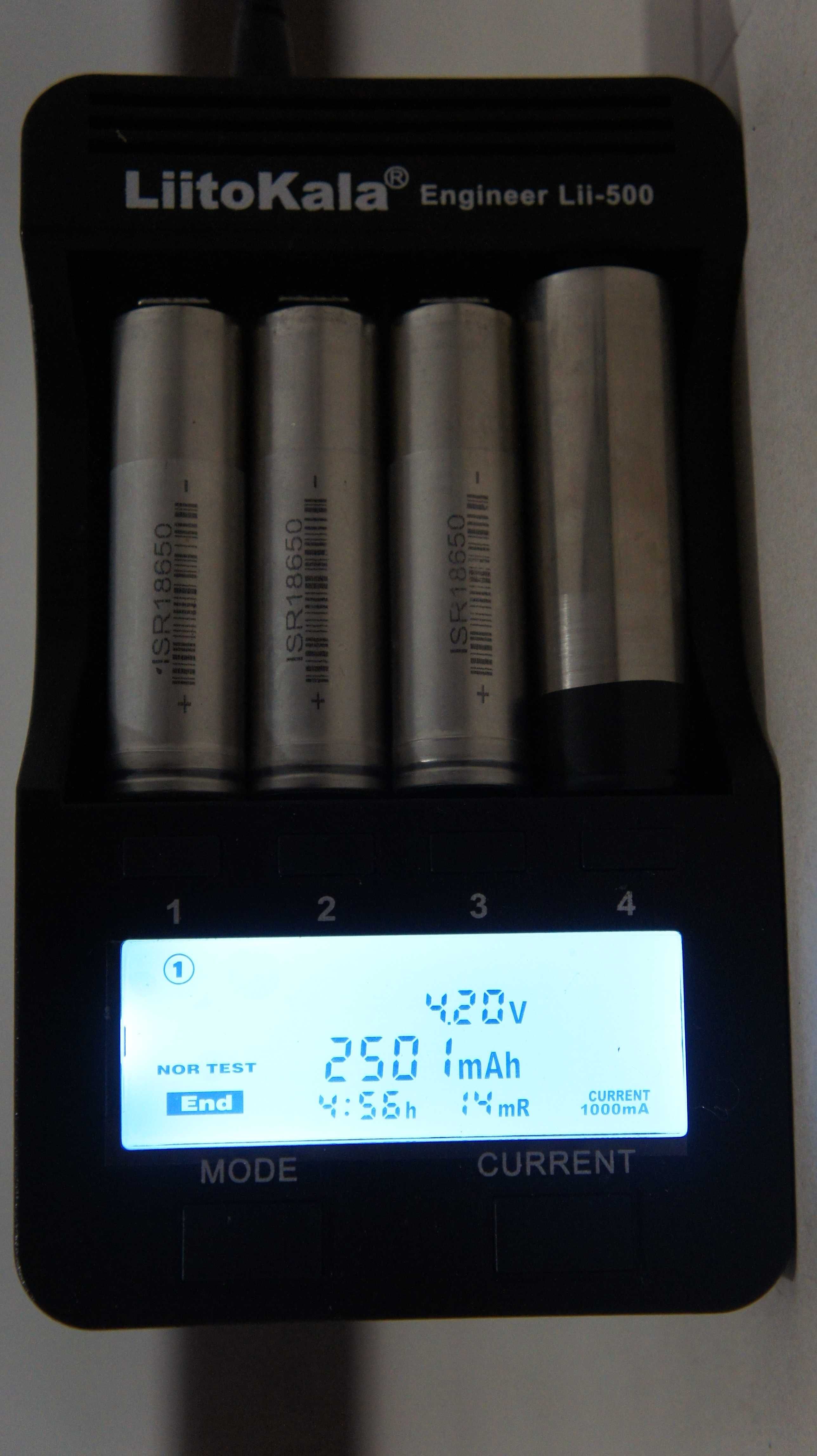 Li-ion акумуляторні батарейки 18650 Panasonic 2645-2740mAh