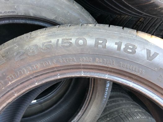 Комплект шин CONTINENTAL 235/50 R18 ContiSportContact 5, літня гума