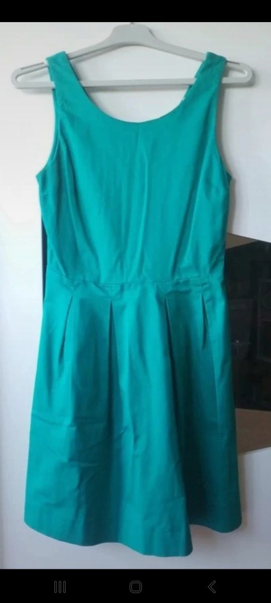 Vestido verde camaieu