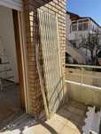 Porta de Grade ( Lagarta ) cor creme