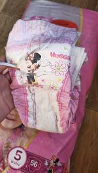 Памперсы Підгузки Huggies Ultra Comfort для дівчаток 5, 12-22кг, 37шт