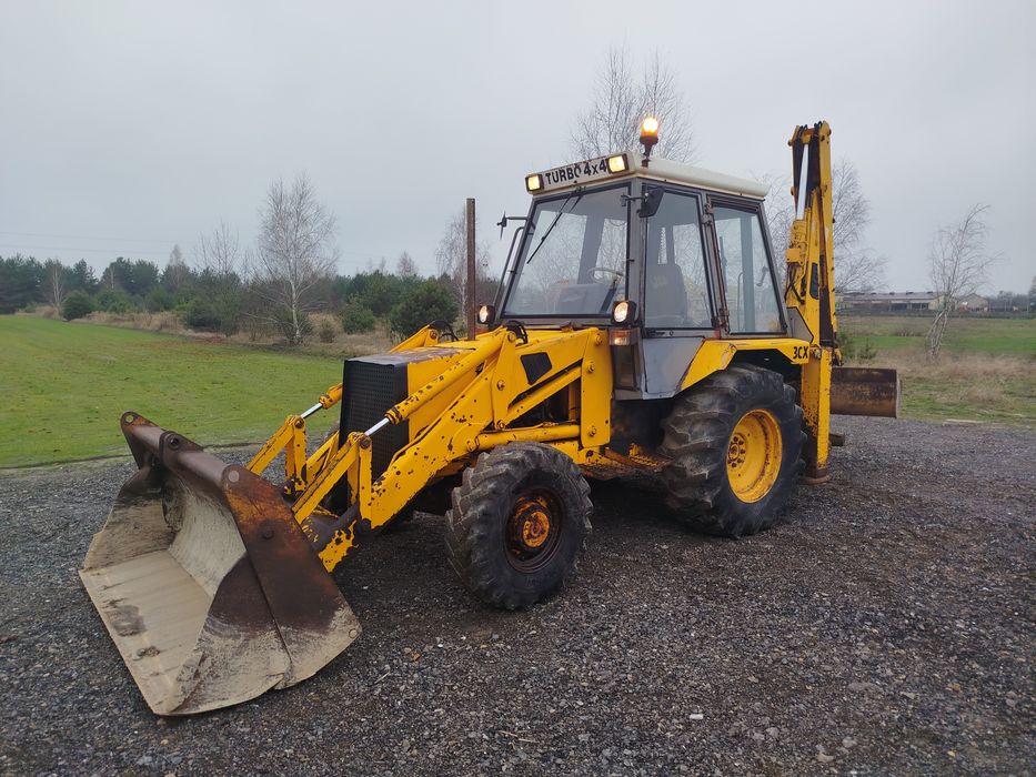 Koparko ładowarka JCB 3 cx 4x4 krokodyl teleskop