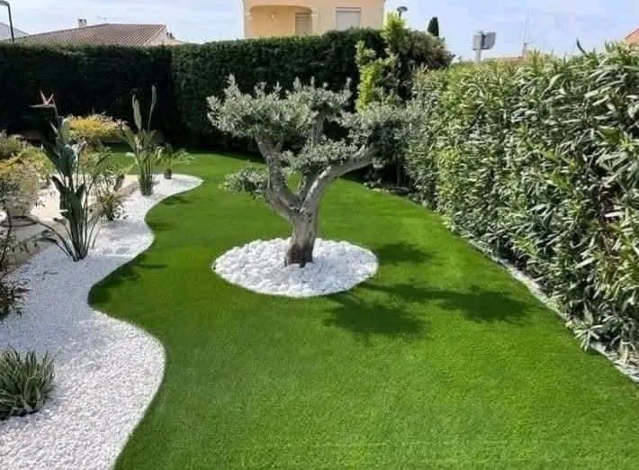 Colocação de relva sintética e natural, piscinas, decks,seixo,jardins