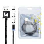 Magnetyczny Kabel USB 3w1 Lightning / USB Typ C / micro USB