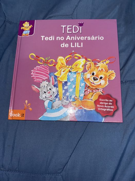 Livro TEDI Tedi no Aniversário de LILI