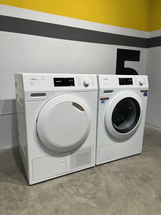 Комплект Miele пральна WCD 330 WPS та сушильна  TCE 635 WP. 8 kg/Pwsh