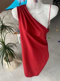 Сукня платье червона нарядна вечірня 46 р