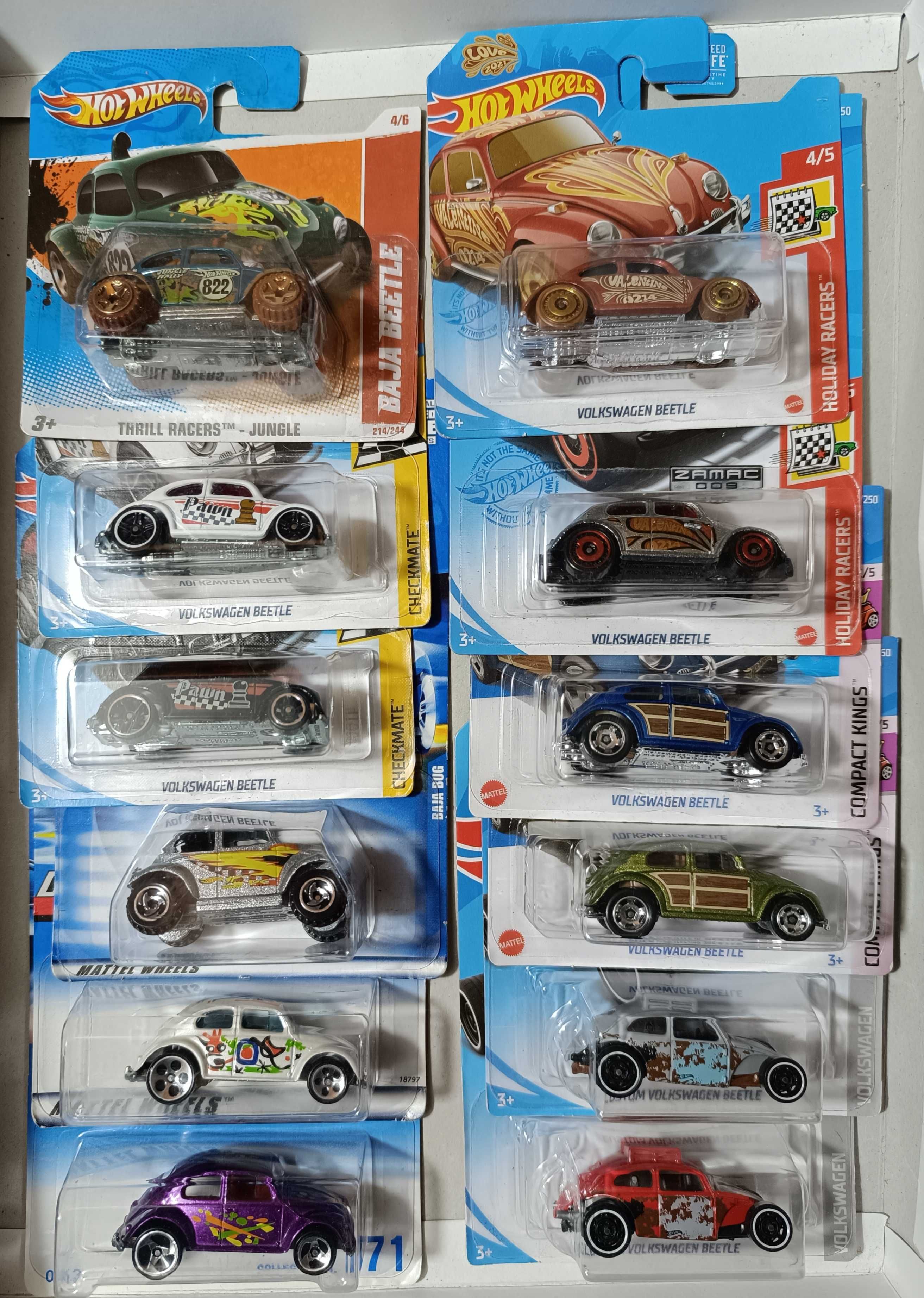 Hot Wheels T1 & Kool Kombis & Volkswagen Diversas