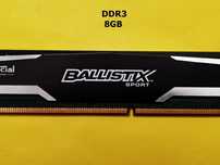 DDR3 8GB CruciaL BaLLisTiX 12800 -Komputer