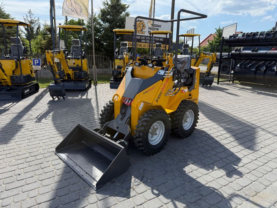NOWA mini ładowarka Interbauer MLR240 BOBCAT udźwig 350kg szer. 101cm