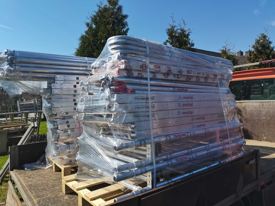 Rusztowanie Aluminiowe Faraone wys rob 6,30 szer1,35 x 1,85 Altrex