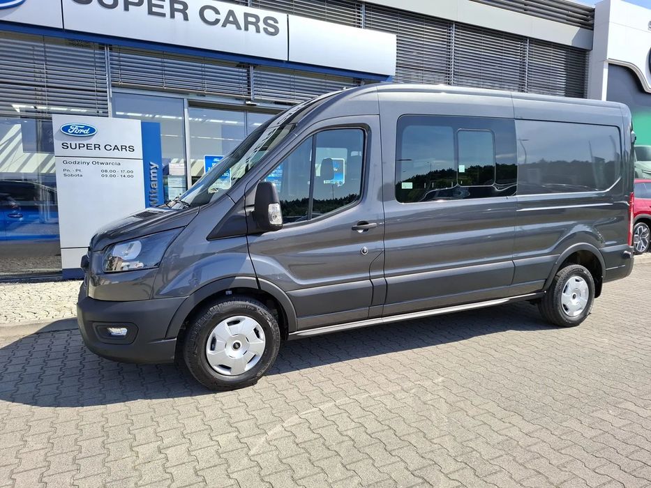 Ford Transit DCIV Brygadowy, Brygadówka  Brygadówka, Brygadowy Nowy Ford Transit 7-osobowy L3 Od ręki!