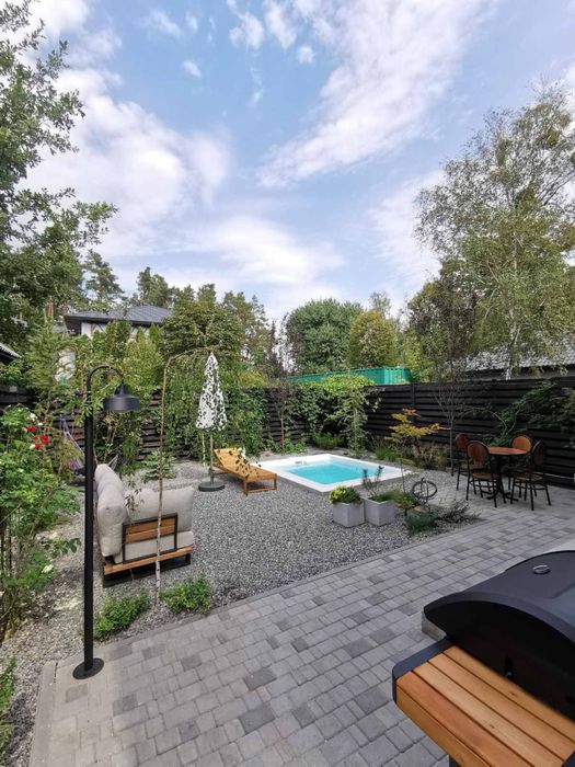 Дуплекс з басейном, зоною відпочинку та сучасним ремонтом. Ірпінь