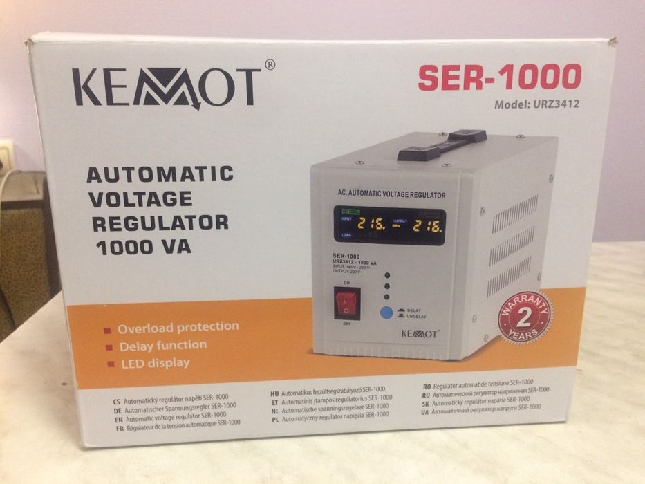 Стабілізатор струму правельна синусоїда KEMOT SER 1000 URZ3412