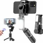 stabilizator gimbala q18 statyw wysuwany kijek do selfie z pilotem