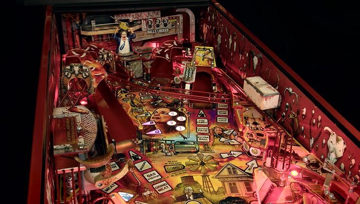 Flipper Pinball THE TEXAS CHAINSAW MASSACRE by Spooky Pinball - Nowy