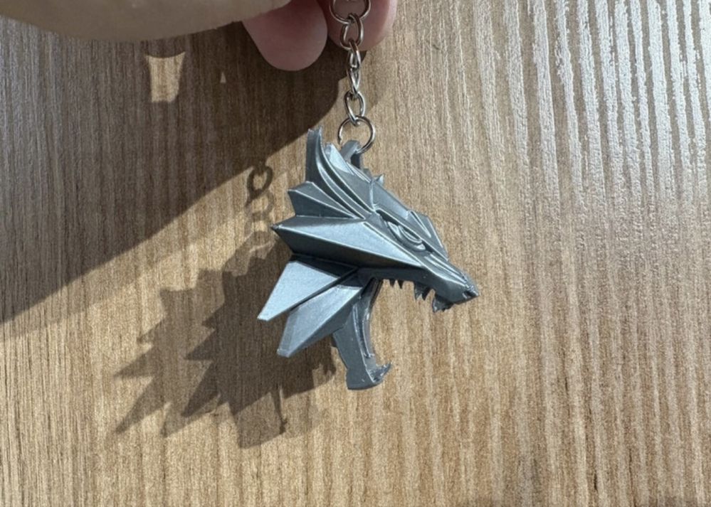 Brelok do kluczy The Witcher Wiedźmin Wilk