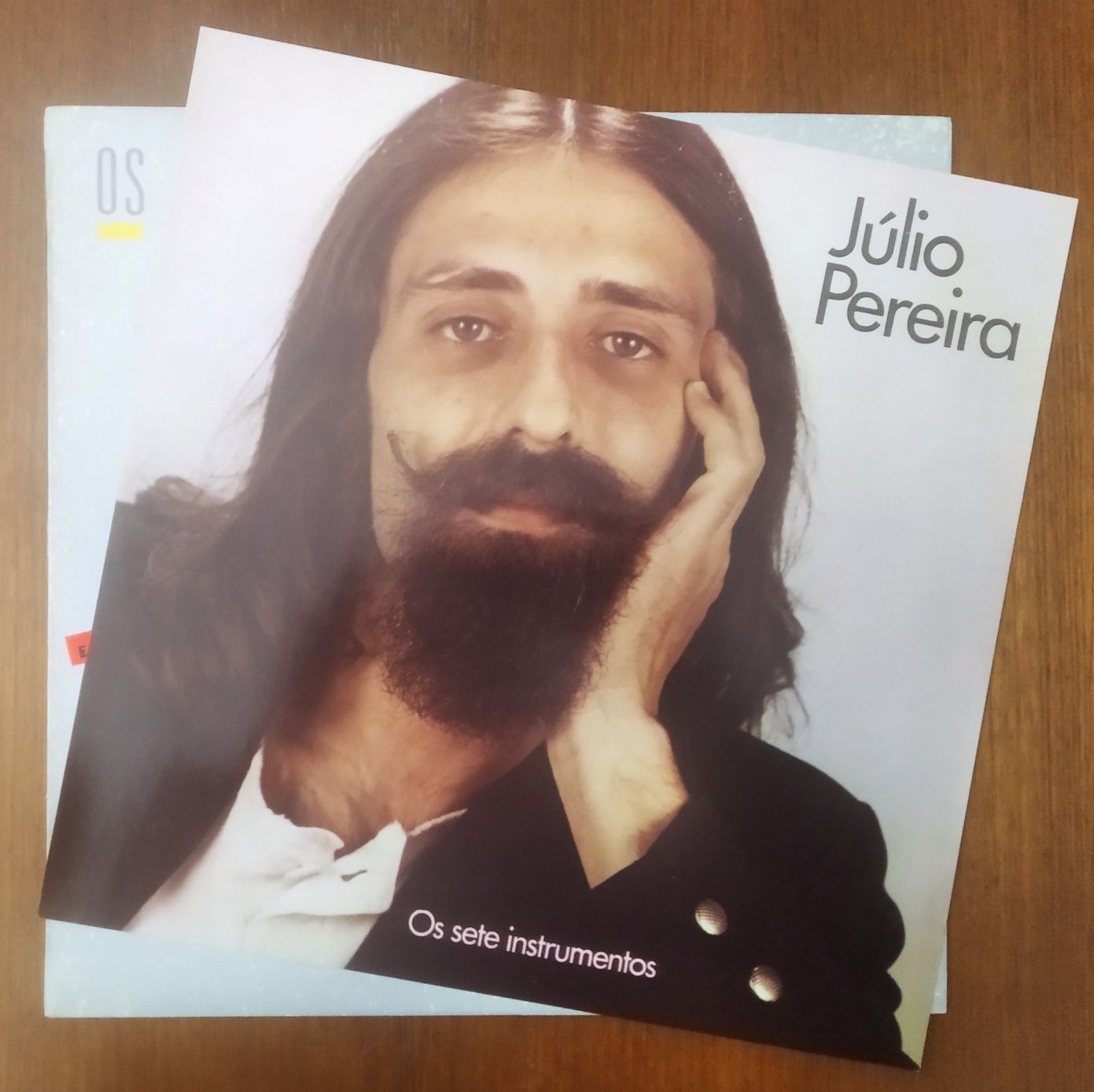 Júlio Pereira disco de vinil "Os Sete Instrumentos"