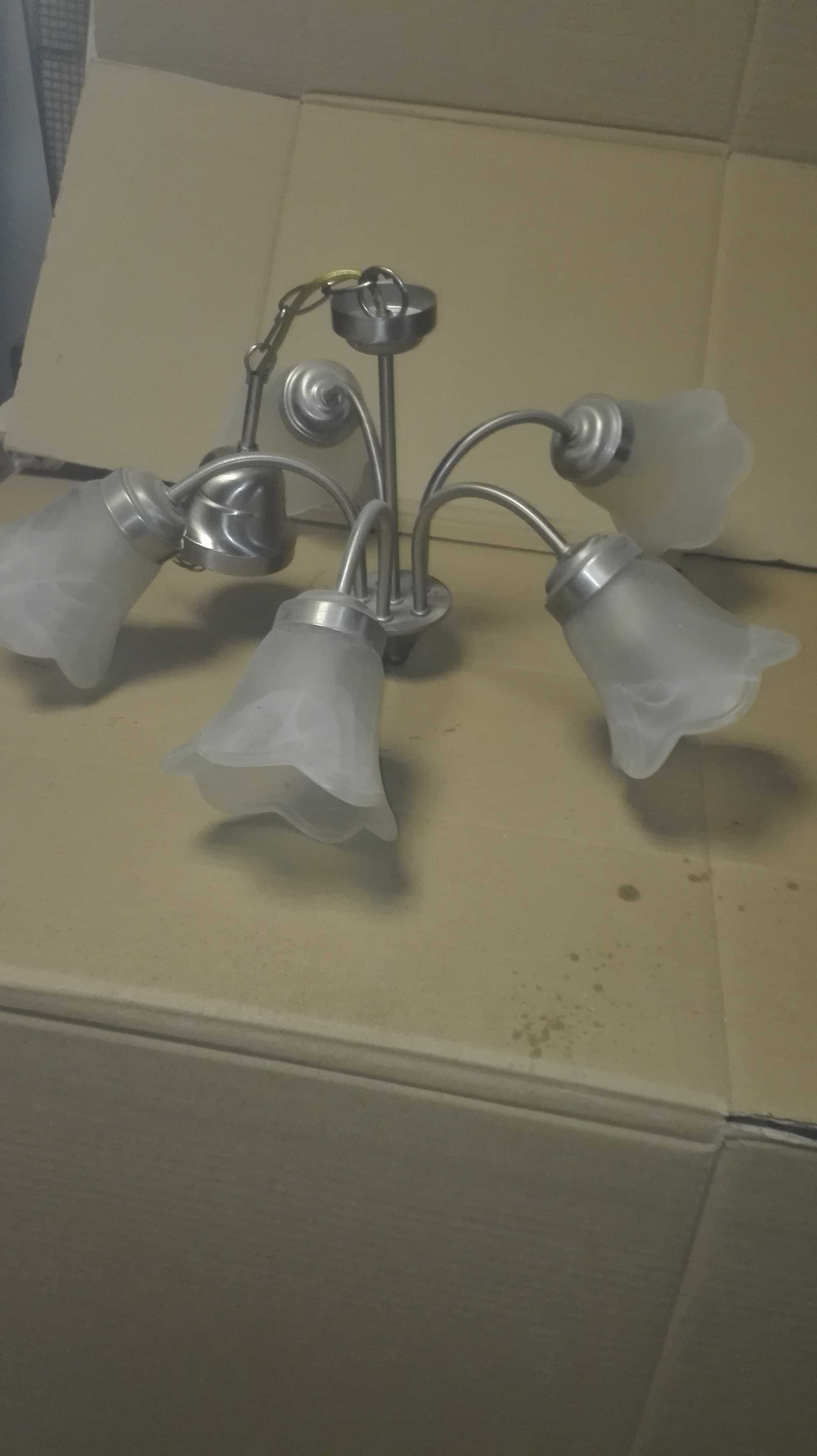 Lampa sufitowa 5-cio ramienna