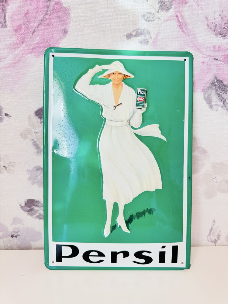Blaszana reklama,szyld retro, persil