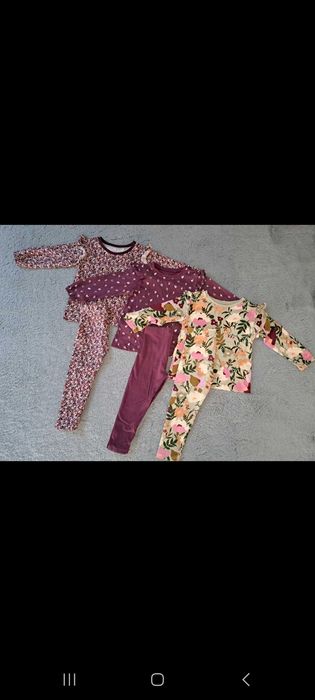 Komplet Next 6szt bluzki plus legginsy stan idealny!
