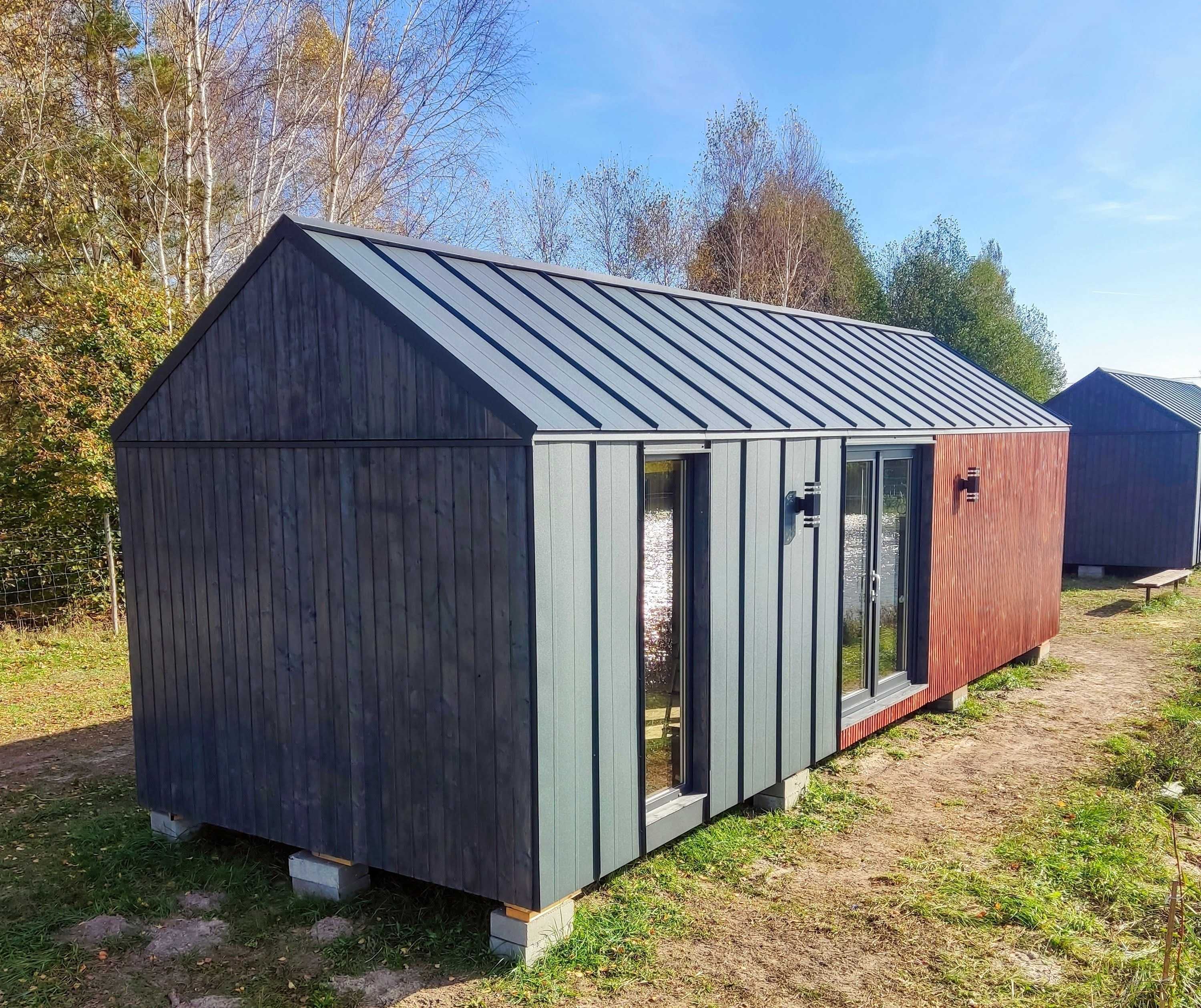 Mobilny dom całoroczny na zgłoszenie tinyhouse stodoła 35m2