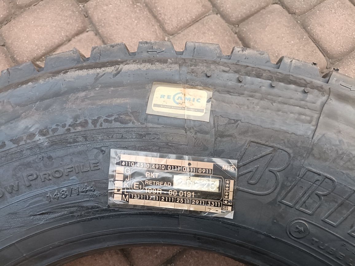 Opony Bieżnikowane Napędowe 275/80r22.5