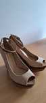 Bershka shoes sandały na koturnie. Rozm. 38