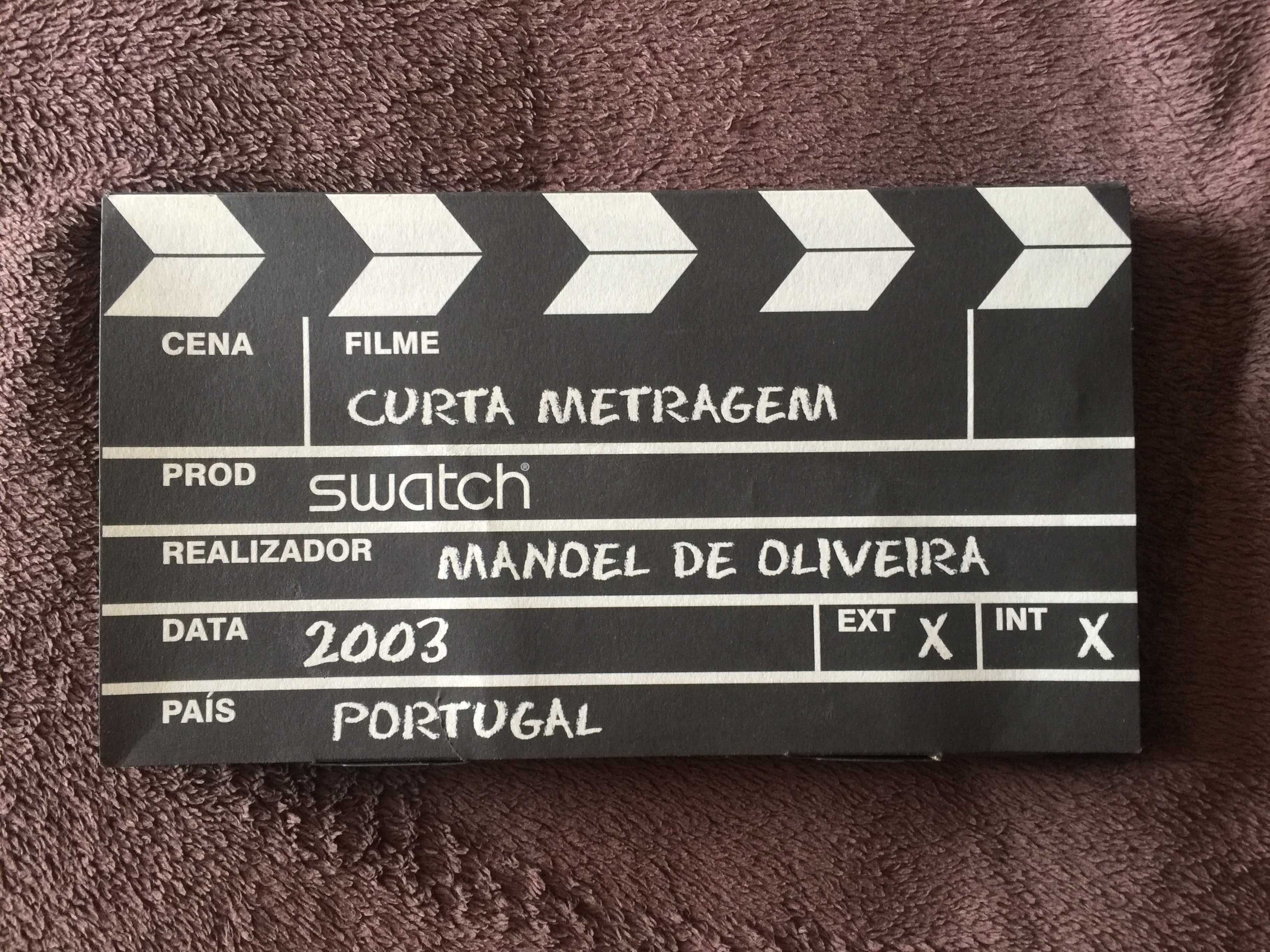 Swatch edição limitada de colecionador Manoel de Oliveira