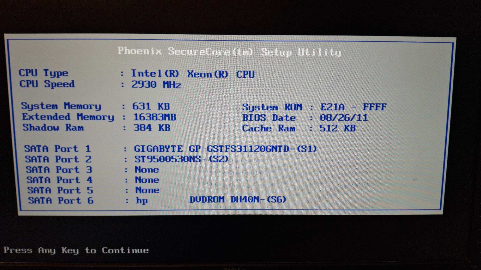 Сервер HP ProLiant ML110 G6 X3470 16 гб ddr3