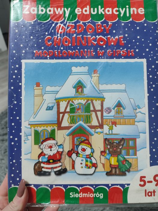 Ozdoby choinkowe modelowanie w gipsie