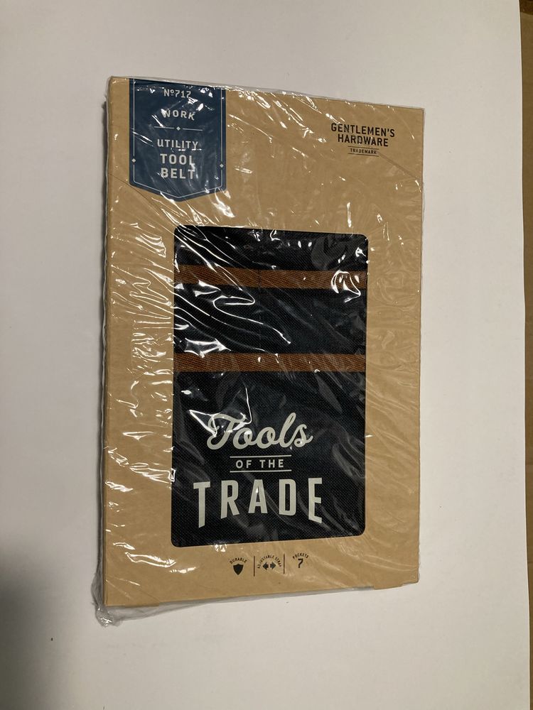 Cinto de Ferramentas Gentlemen's Hardware novo embalado