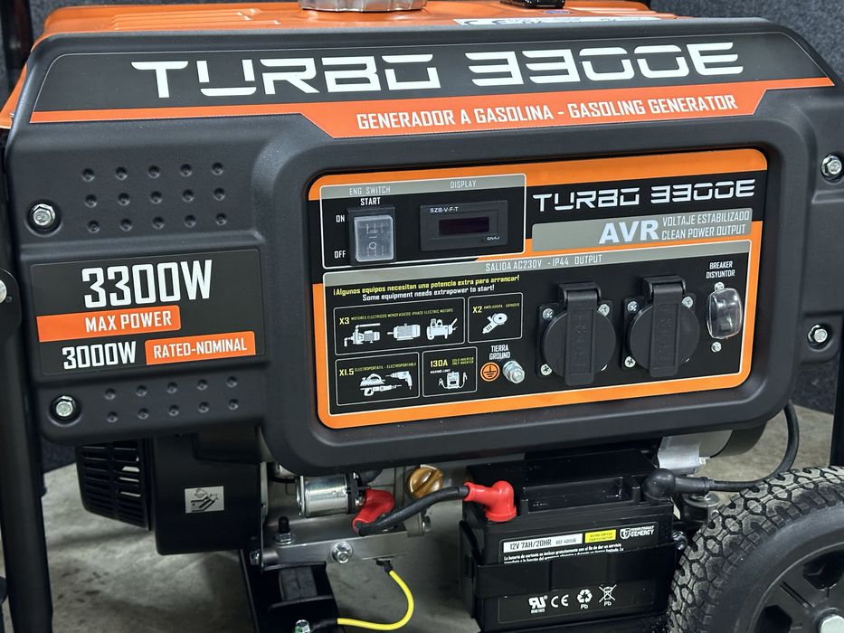 Генератор Genergy Turbo 3300e 3kw 3кв AVR