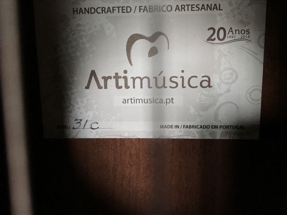 Guitarra Artimusica + suporte