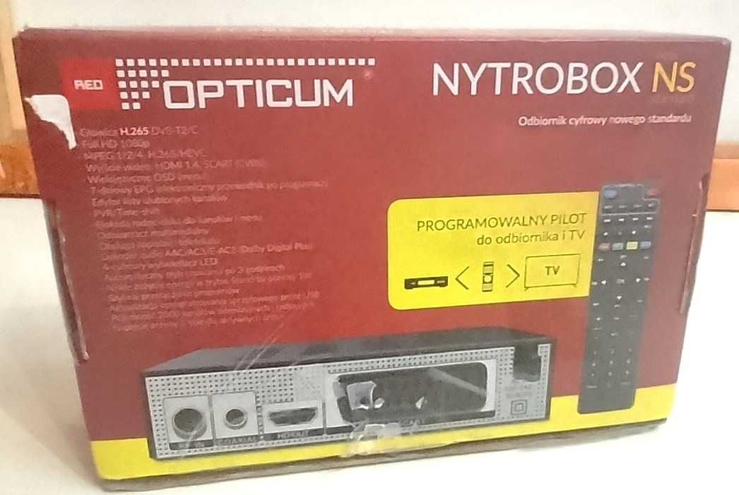 Dekoder  DVB--T2 /C  HEVC - Opticum