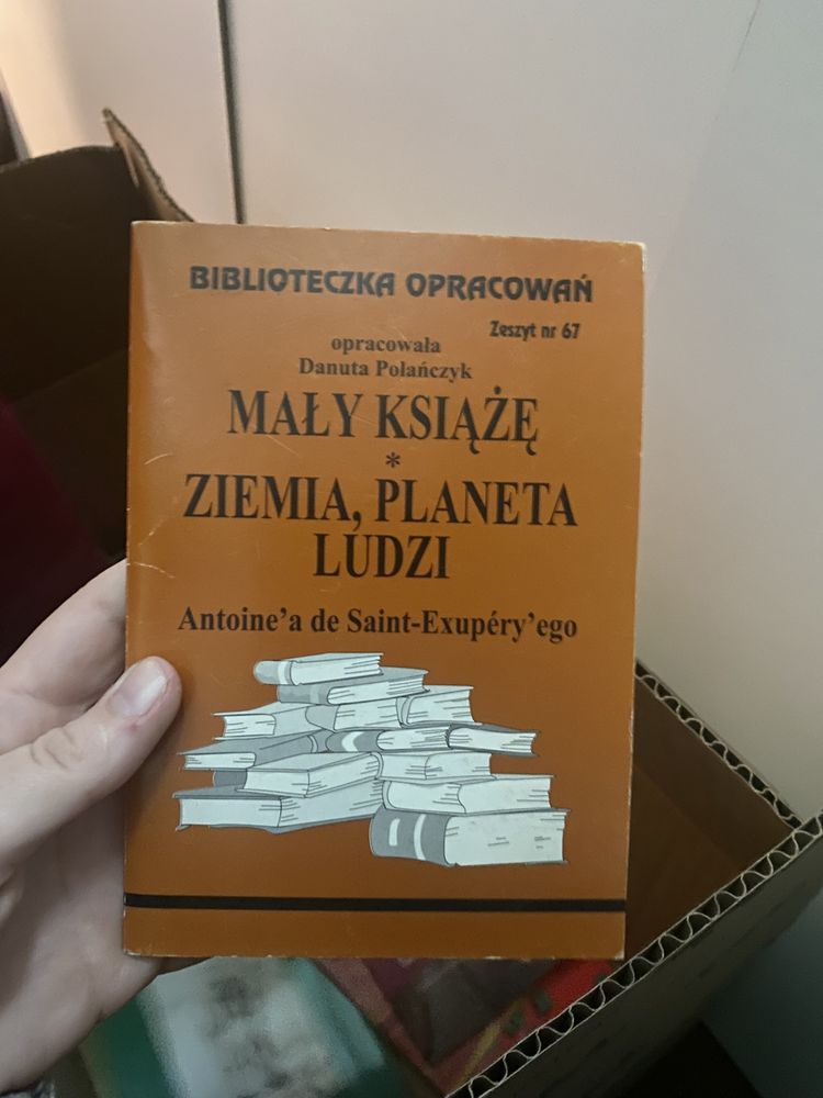 Biblioteczka opracowań Mały Książe & Ziemia Planeta Ludzi