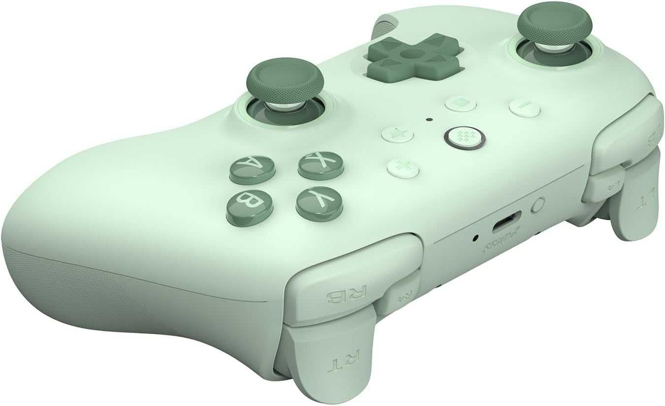 8bitdo Ultimate C Kontroler dla PC/Android, Hall Joysticki, Zielony