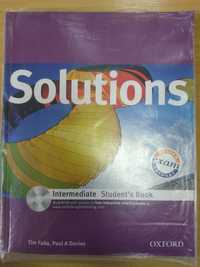 Підручник Solutions Intermediate, книга для вчителя, диски.
