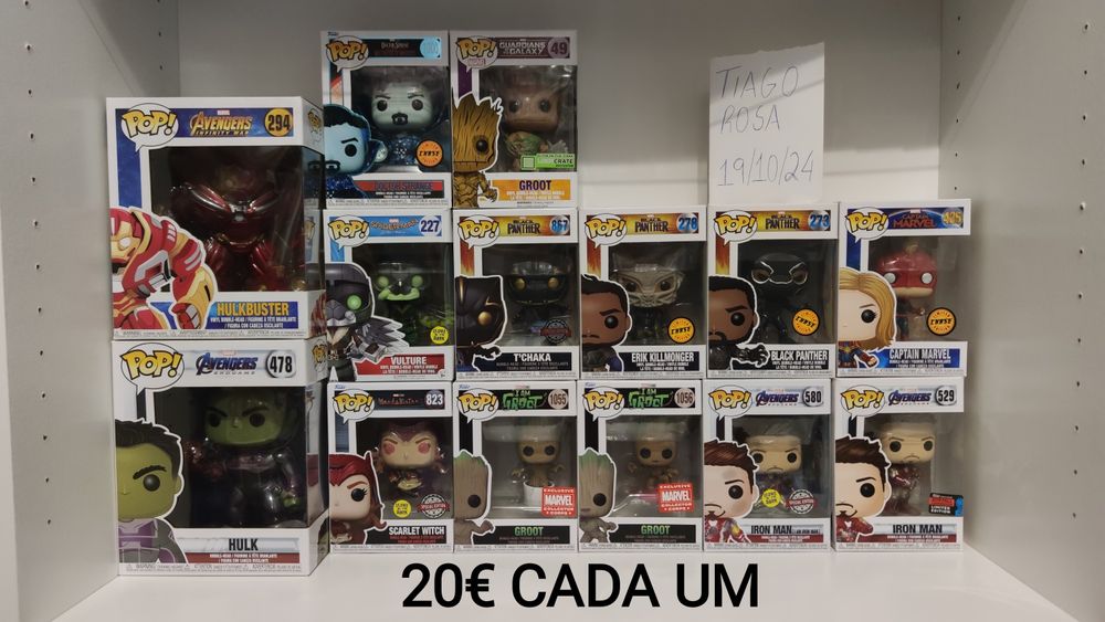 Funko Pops Marvel