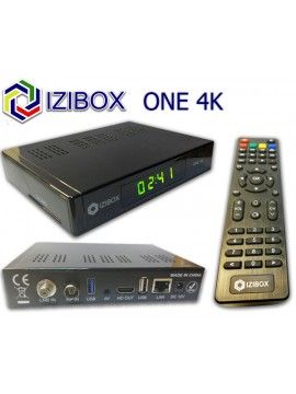 Box Enigma2 IZIBOX ONE 4K Dvb-S2 + Dvb-C/T2