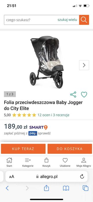 Spacerówka dla dziecka