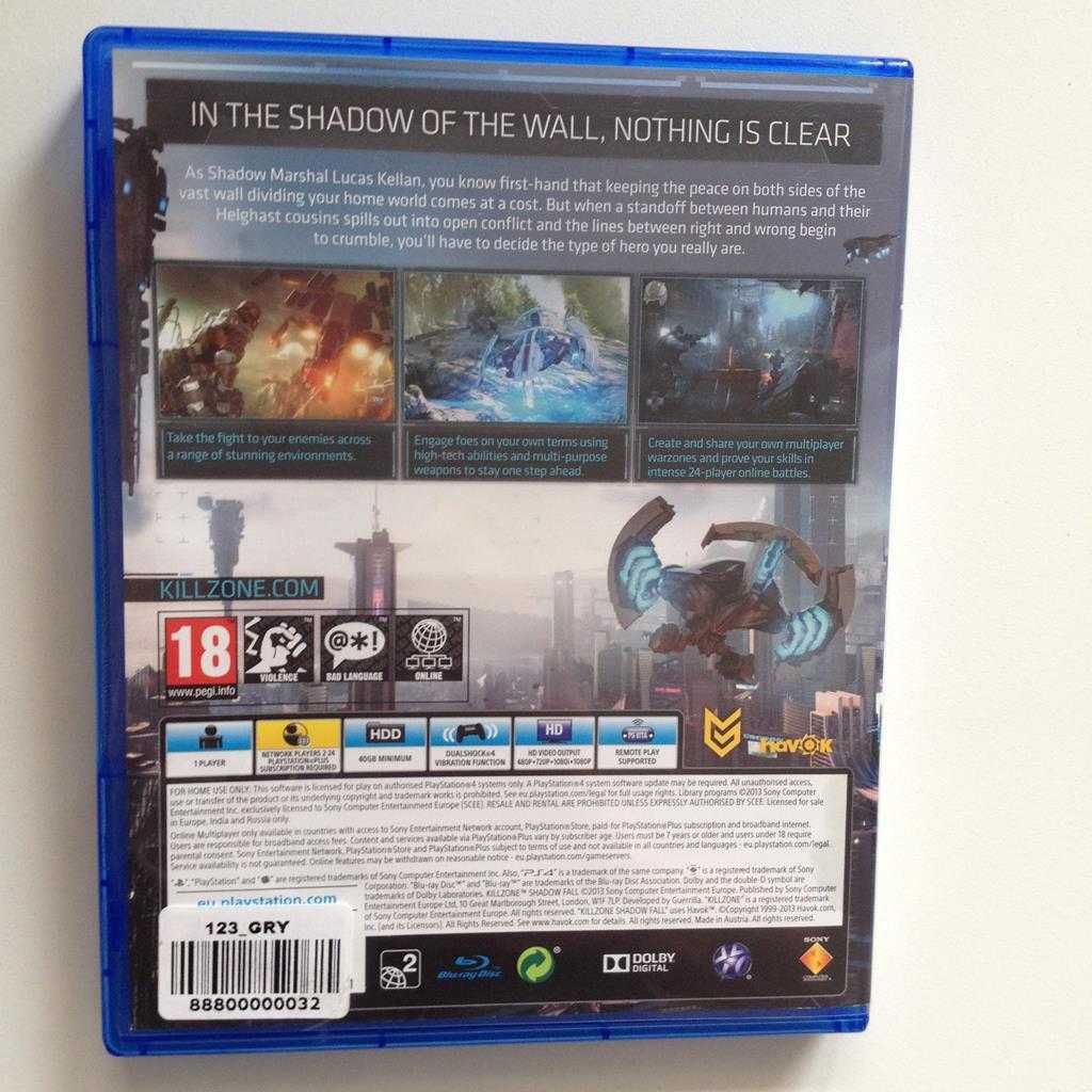 Killzone Shadow Fall PlayStation 4 PS4 Sklep W-wa Ursynów