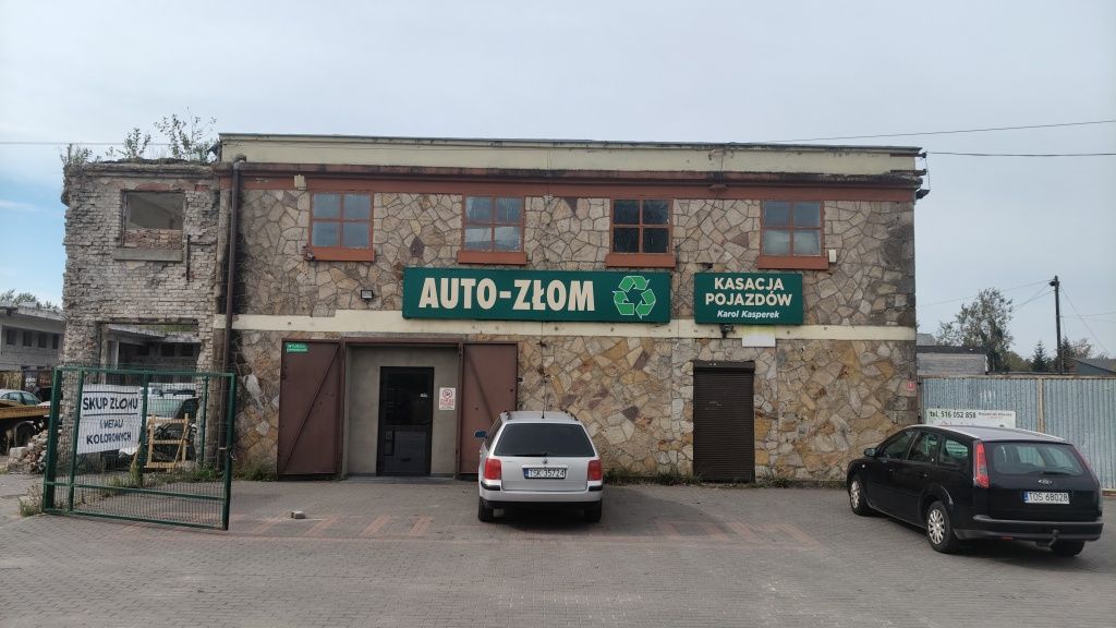 stacja demontażu pojazdów