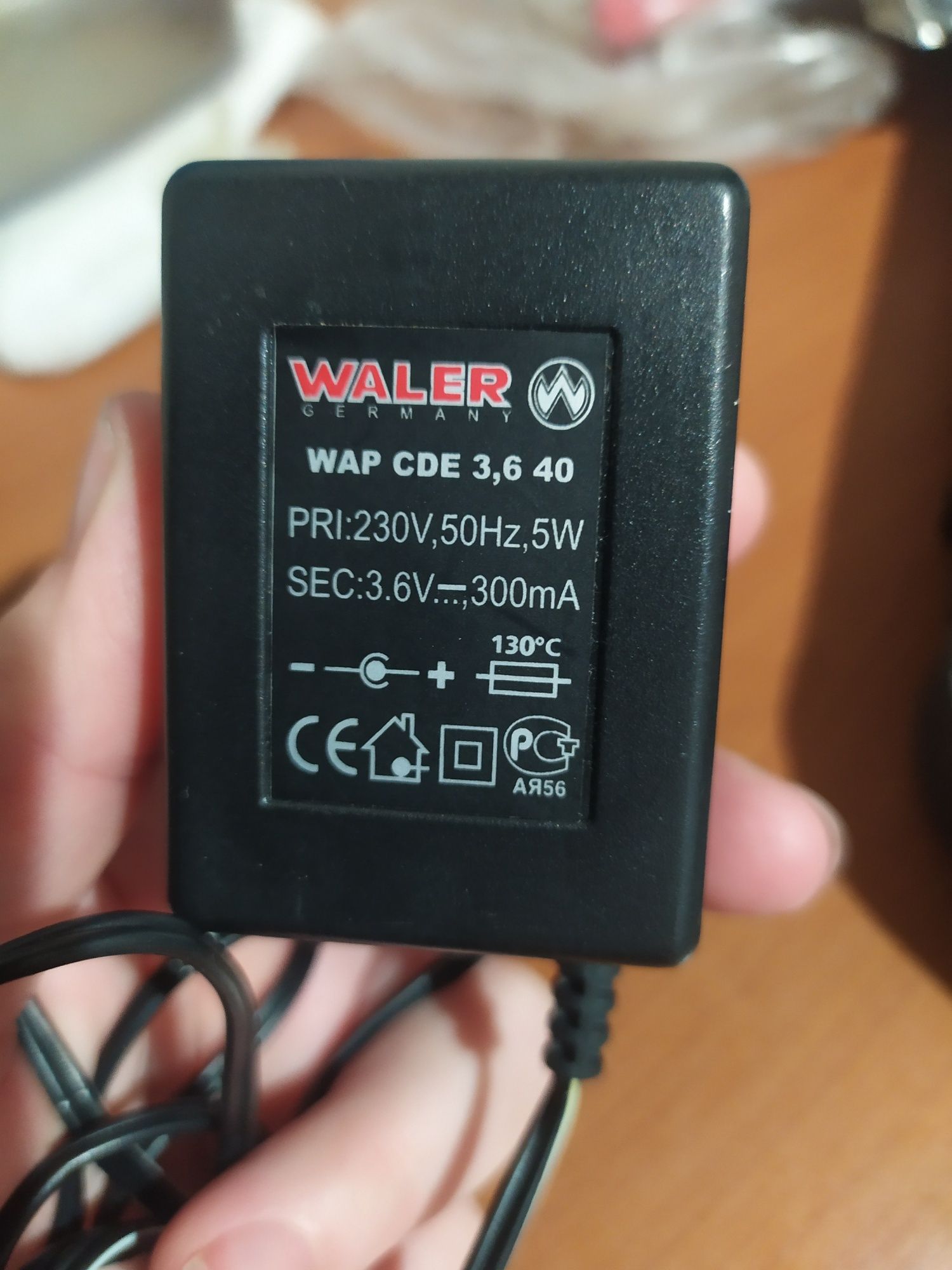 Отвертка аккумуляторная Waler WAP CDE 3.6 40