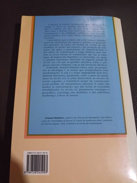 Livro "A Invenção da Comunicação"