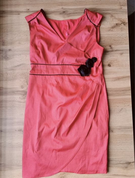 Sukienka czerwona wesele (44/46)