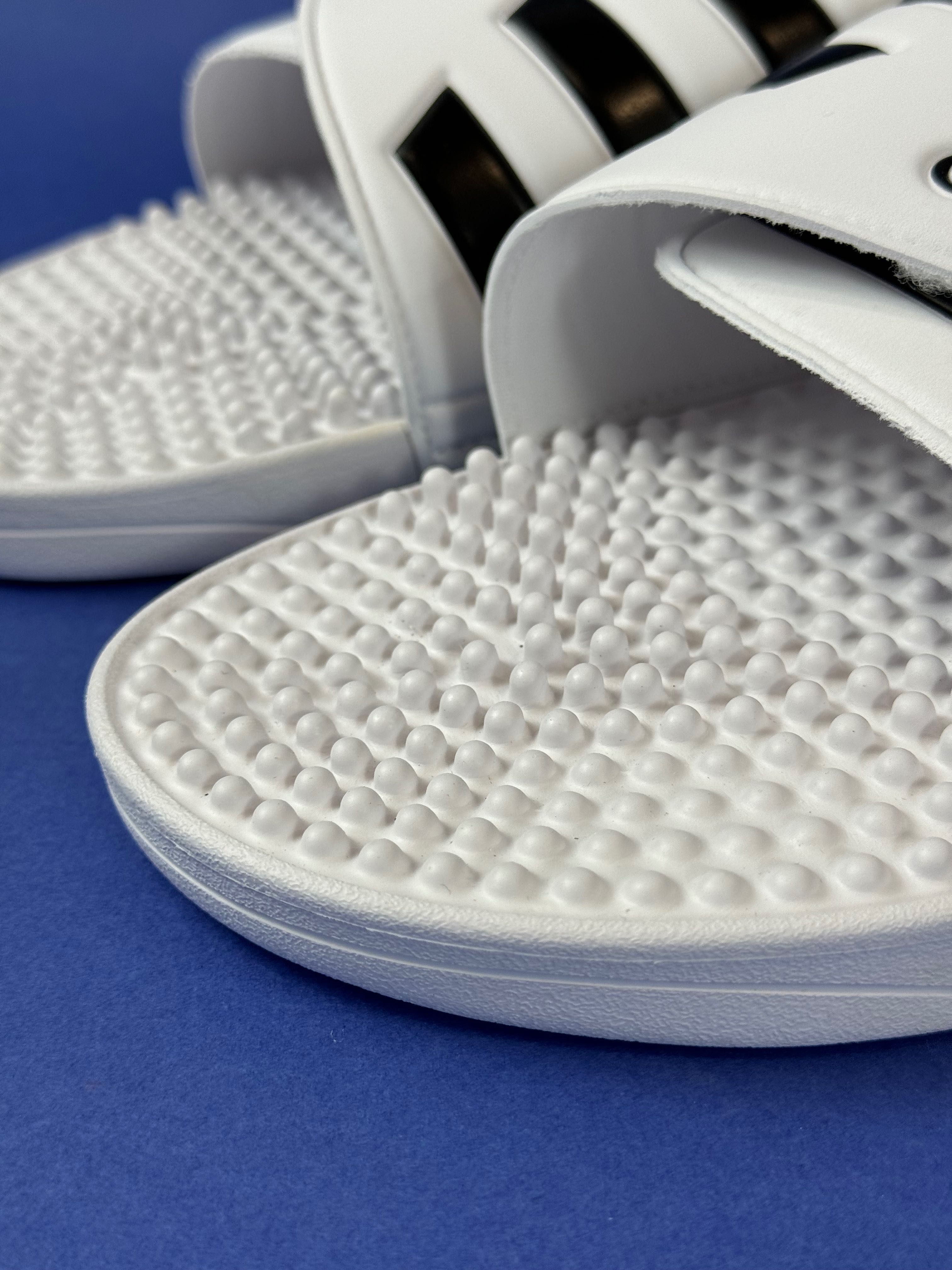 Чоловічі тапки шльопанці на липучці Adidas Adissage 51 розмір