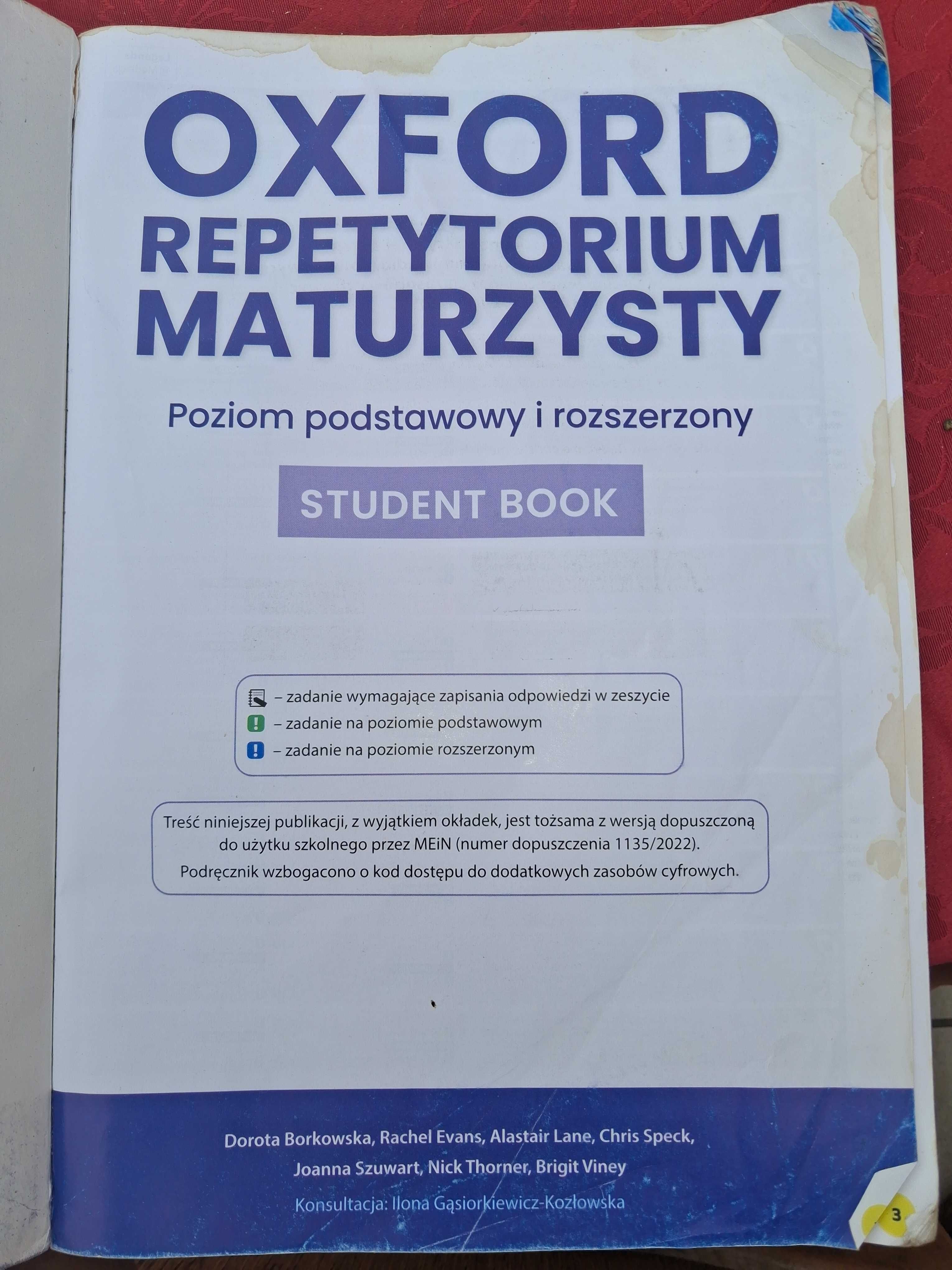 Oxford Repetytorium Maturzysty Student Book